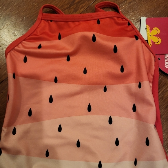 pink platinum baby girl swimsuit size 24 months NWT - Picture 3 of 6